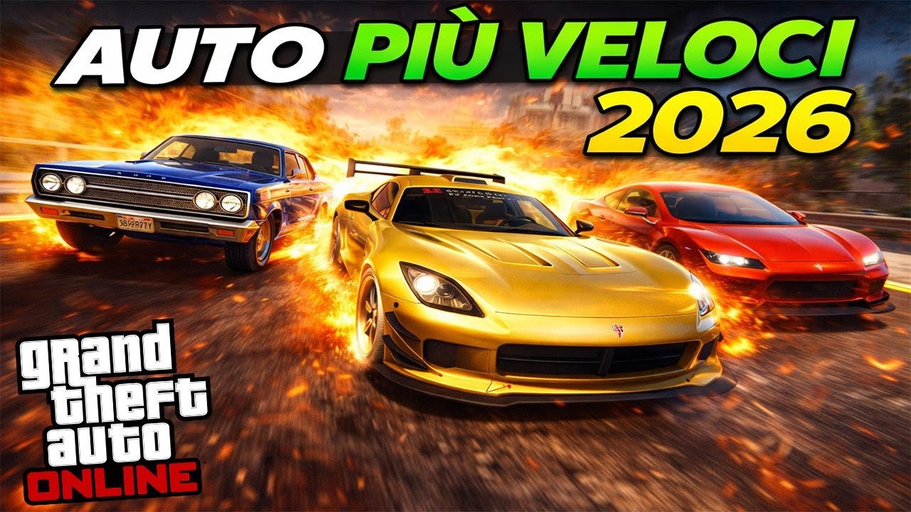 Le Auto più VELOCI di GTA ONLINE del 2026 - La Classifica Completa