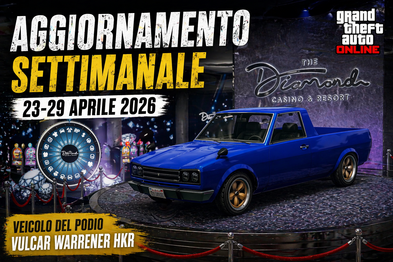 GTA Online Aggiornamento Settimanale 23-29 Aprile: 10X GTA$, 4X RP, Sconti Veicoli e Bonus 420