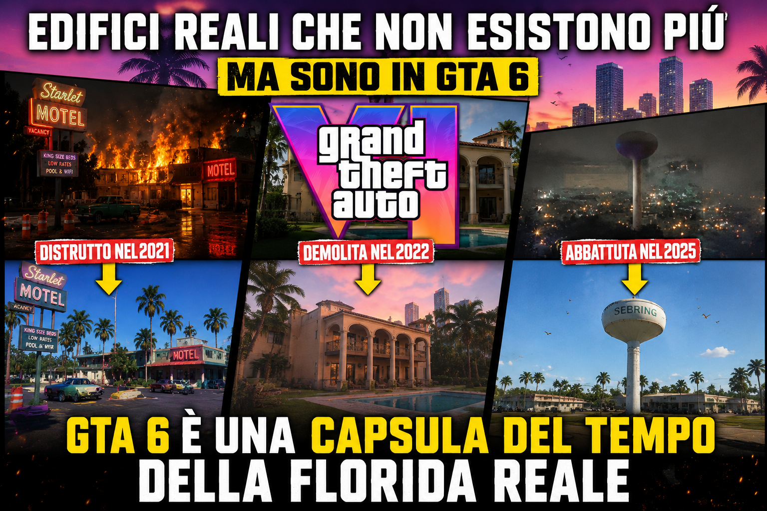 GTA 6 è in sviluppo da così tanto tempo che alcuni edifici reali del gioco non esistono più