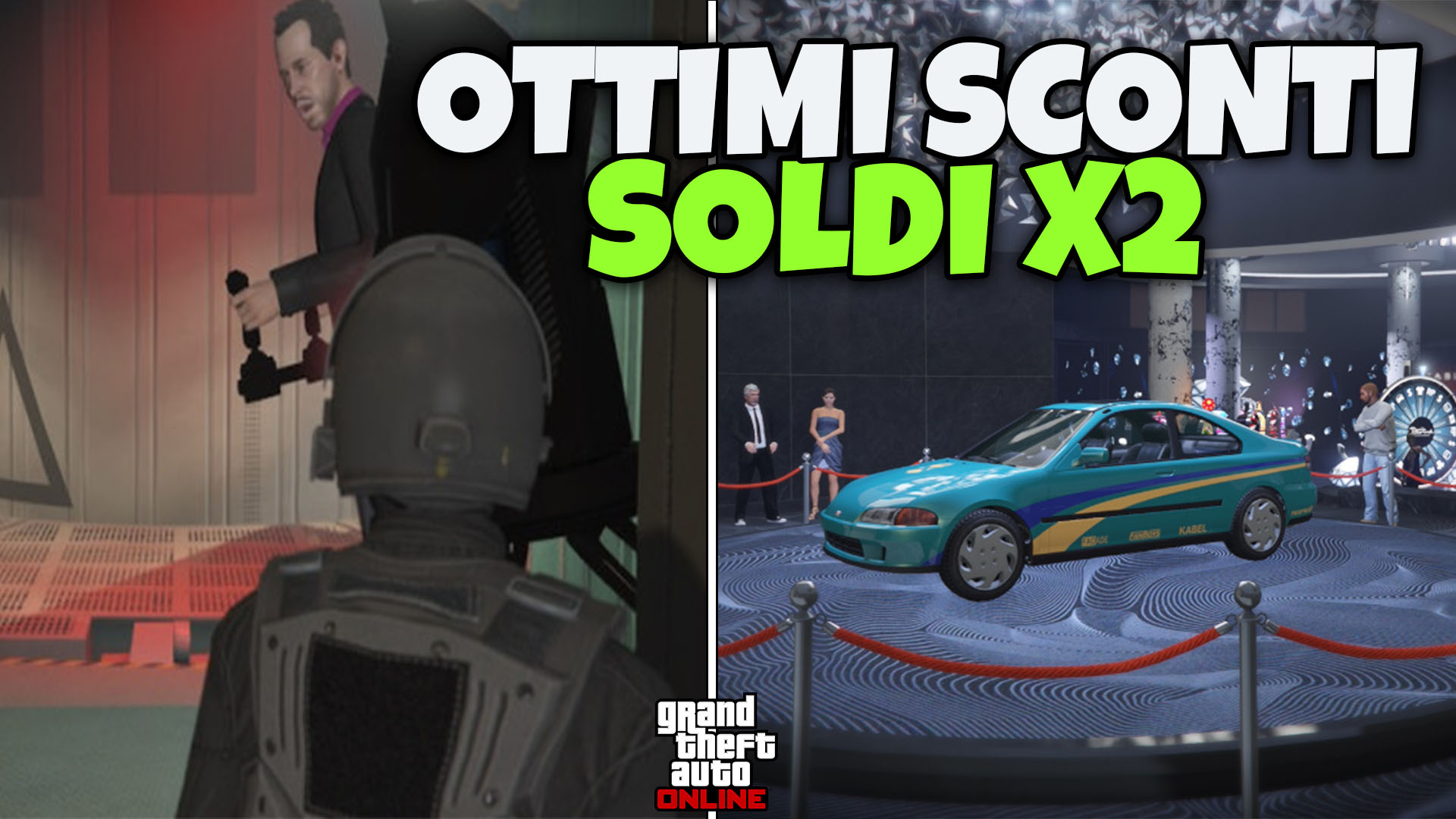 AGGIORNAMENTO SETTIMANALE SCONTI E SOLDI TRIPLI GTA ONLINE 14/11-20/11