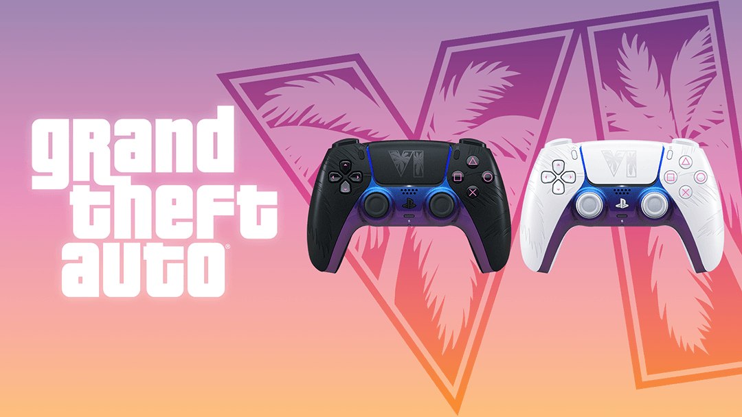 GTA 6: annunciati due DualSense in edizione limitata ispirati a Vice City
