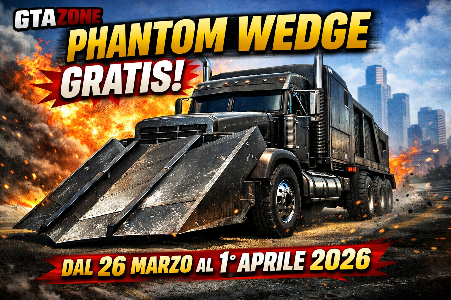 GTA Online: Phantom Wedge GRATIS questa settimana (26 marzo – 1 aprile 2026)
