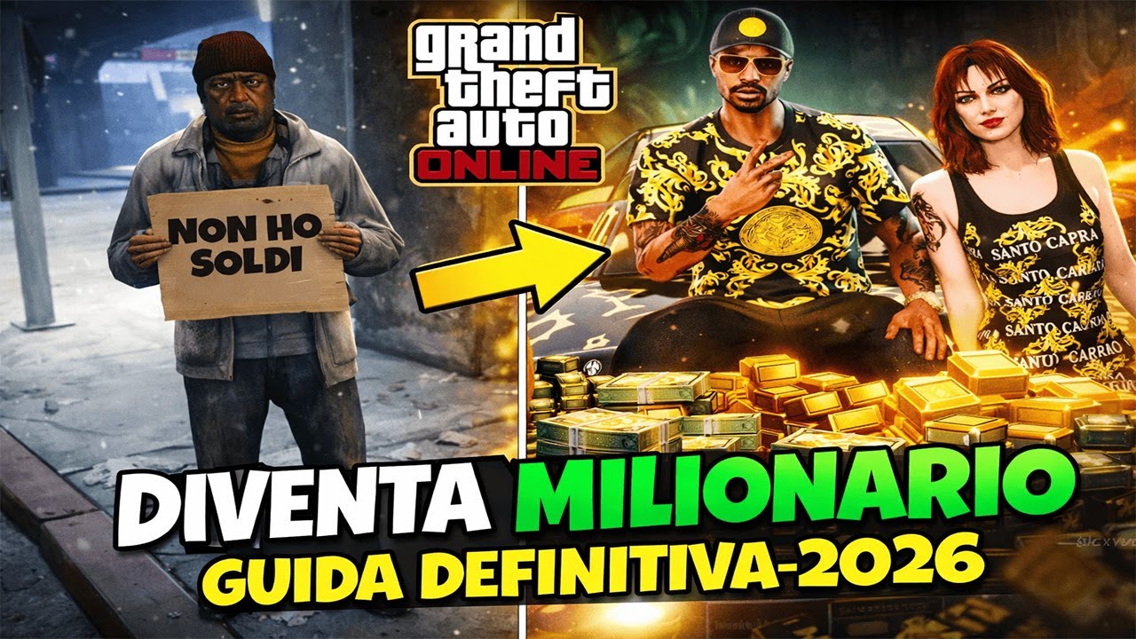 Fare Milioni su GTA ONLINE Nel 2026 - La Guida Definitiva Per Diventare Milionario