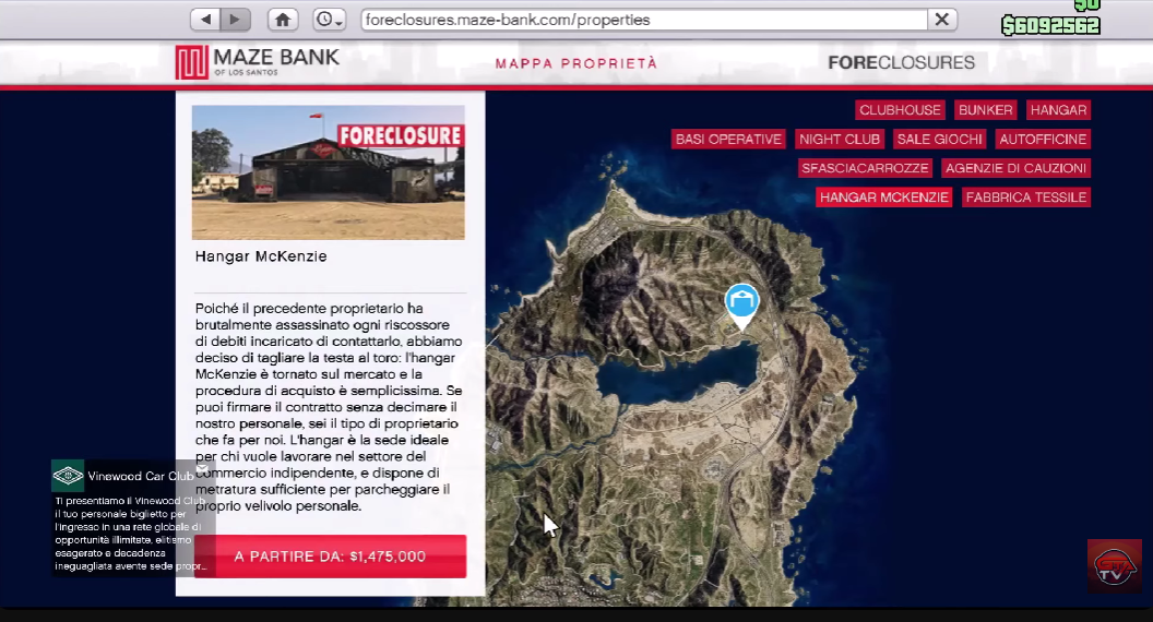 Guida al McKenzie Field Hangar in GTA Online