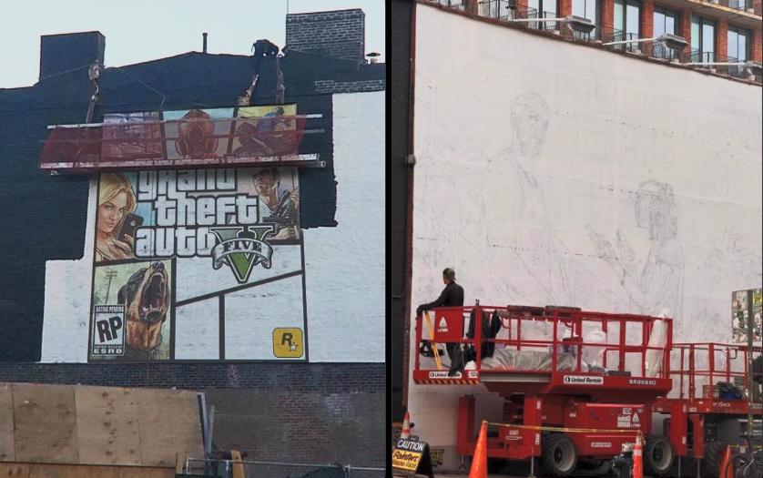 GTA 6: il murale di Brooklyn è in fase di realizzazione!