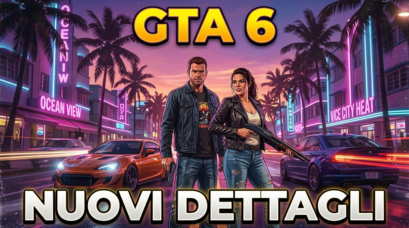 GTA 6: nuovi dettagli su Jason e Lucia, rapine, criminalità e mondo di gioco