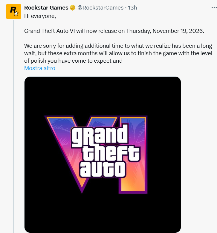 La Verità Sul Rinvio Di GTA 6: Le Prossime Mosse Di Rockstar Games