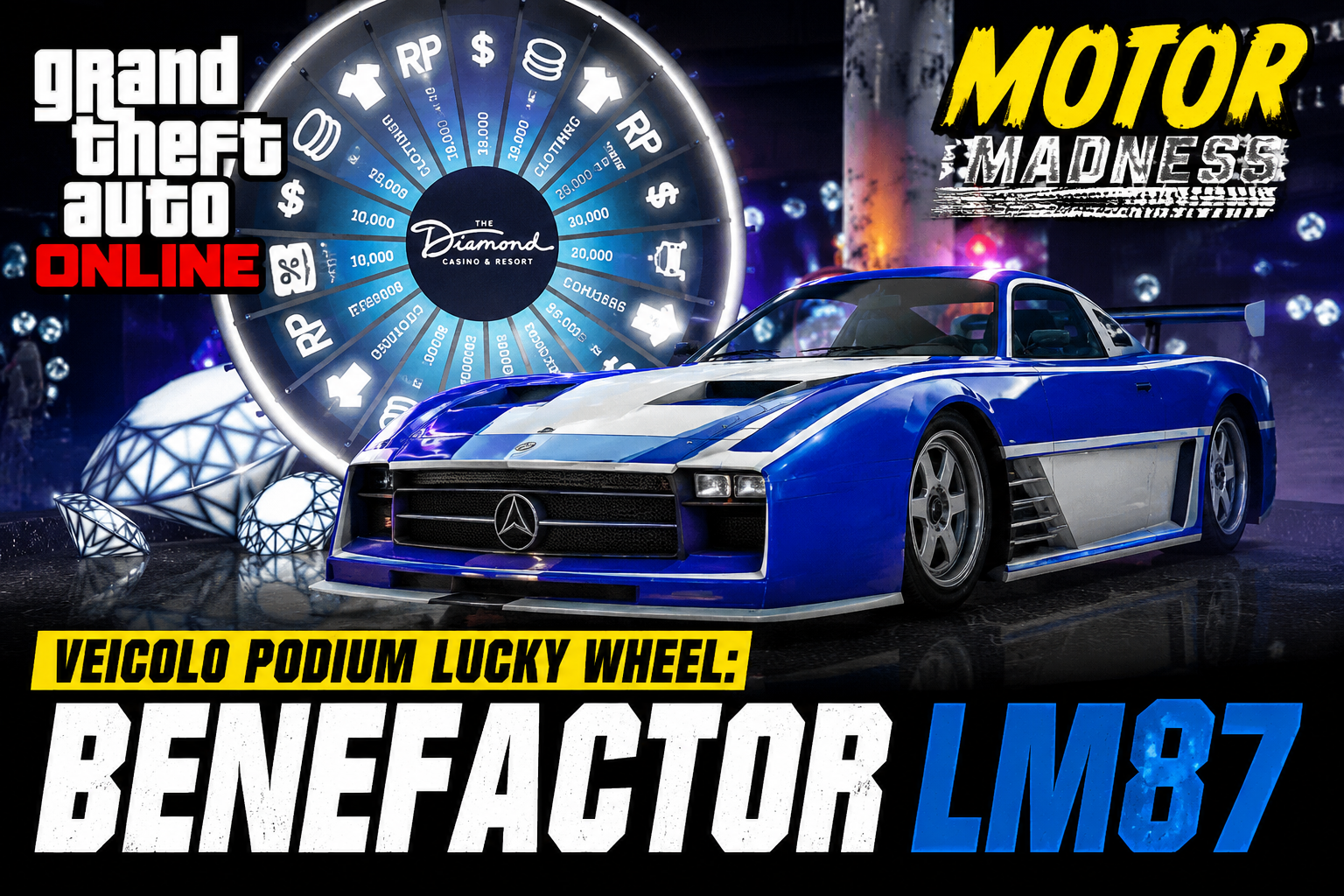 GTA Online Aggiornamento Settimanale dal 14 al 20 maggio – Motor Madness, bonus x4, sconti e premi esclusivi