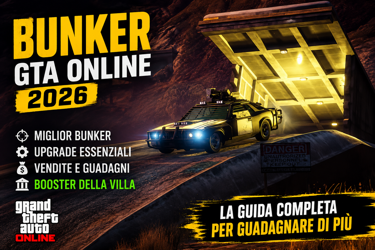 Guida al Bunker di GTA Online: miglior bunker, upgrade, vendite e Booster della Villa