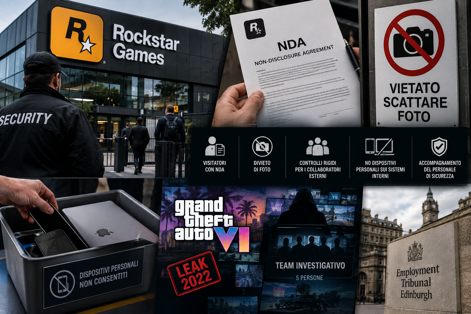 GTA 6: dal leak del 2022 Rockstar ha rafforzato i controlli e paragona la propria sicurezza interna a quella di Apple