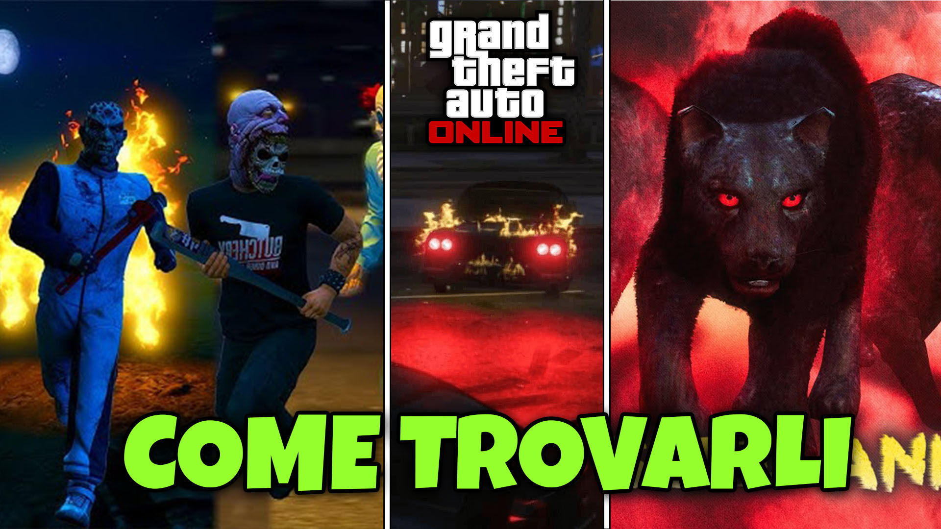 Come Trovare SLASHER, CLONI, AUTO FANTASMA, ANIMALI POSSEDUTI Su GTA ONLINE (EVENTI HALLOWEEN)