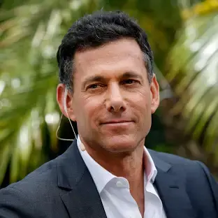 Strauss Zelnick, chief executive officer of Take-Two Interactive Software Inc., listens to a question during a Bloomberg Television interview at the E3 Electronic Entertainment Expo in Los Angeles, California, U.S., on Wednesday, June 11, 2014. E3, a trade show for computer and video games, draws professionals to experience the future of interactive entertainment as well as to see new technologies and never-before-seen products. Photographer: Patrick T. Fallon/Bloomberg via Getty Images