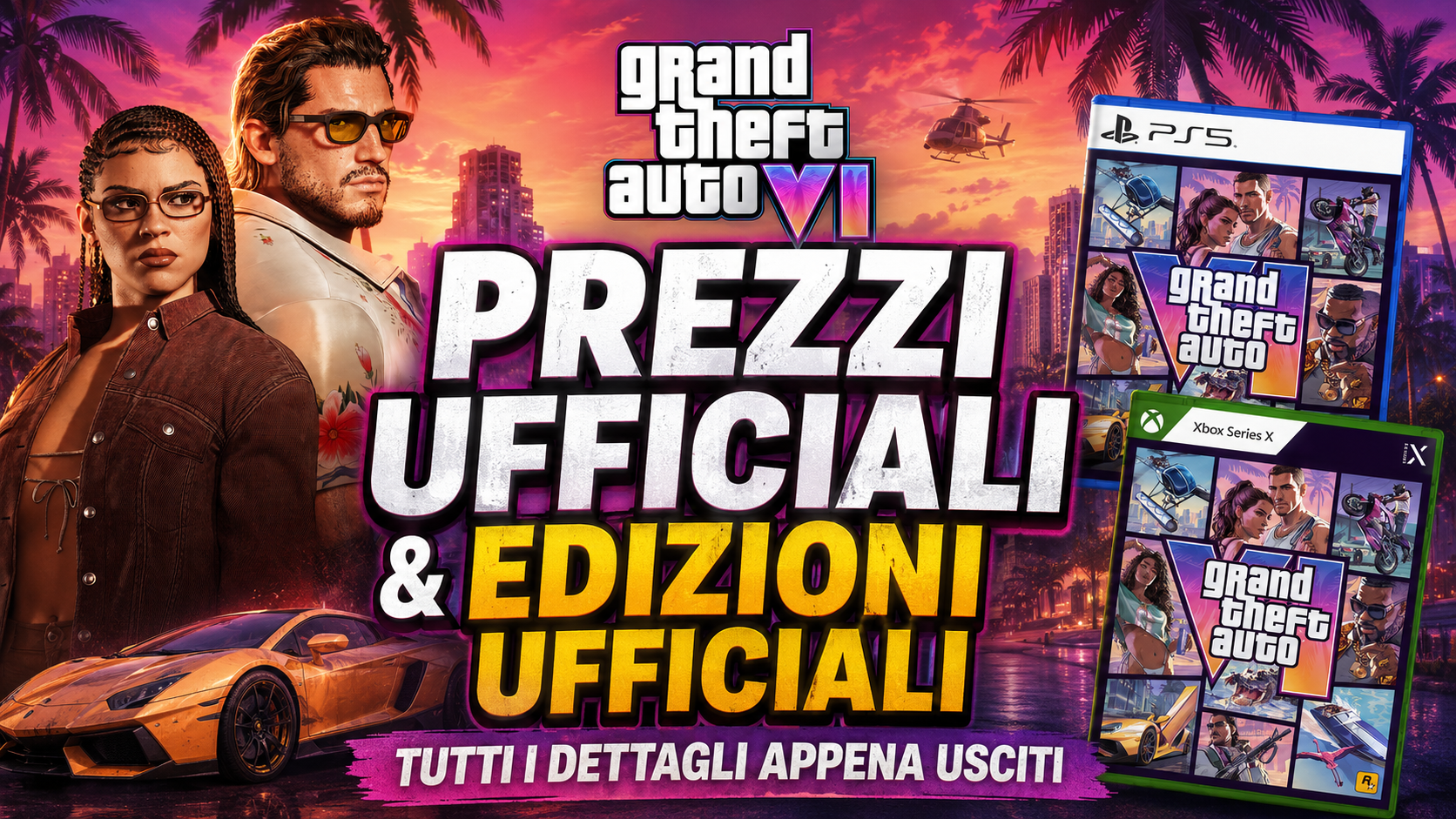 GTA 6: preordini al via dal 25 giugno, svelate Ultimate Edition e bonus preorder
