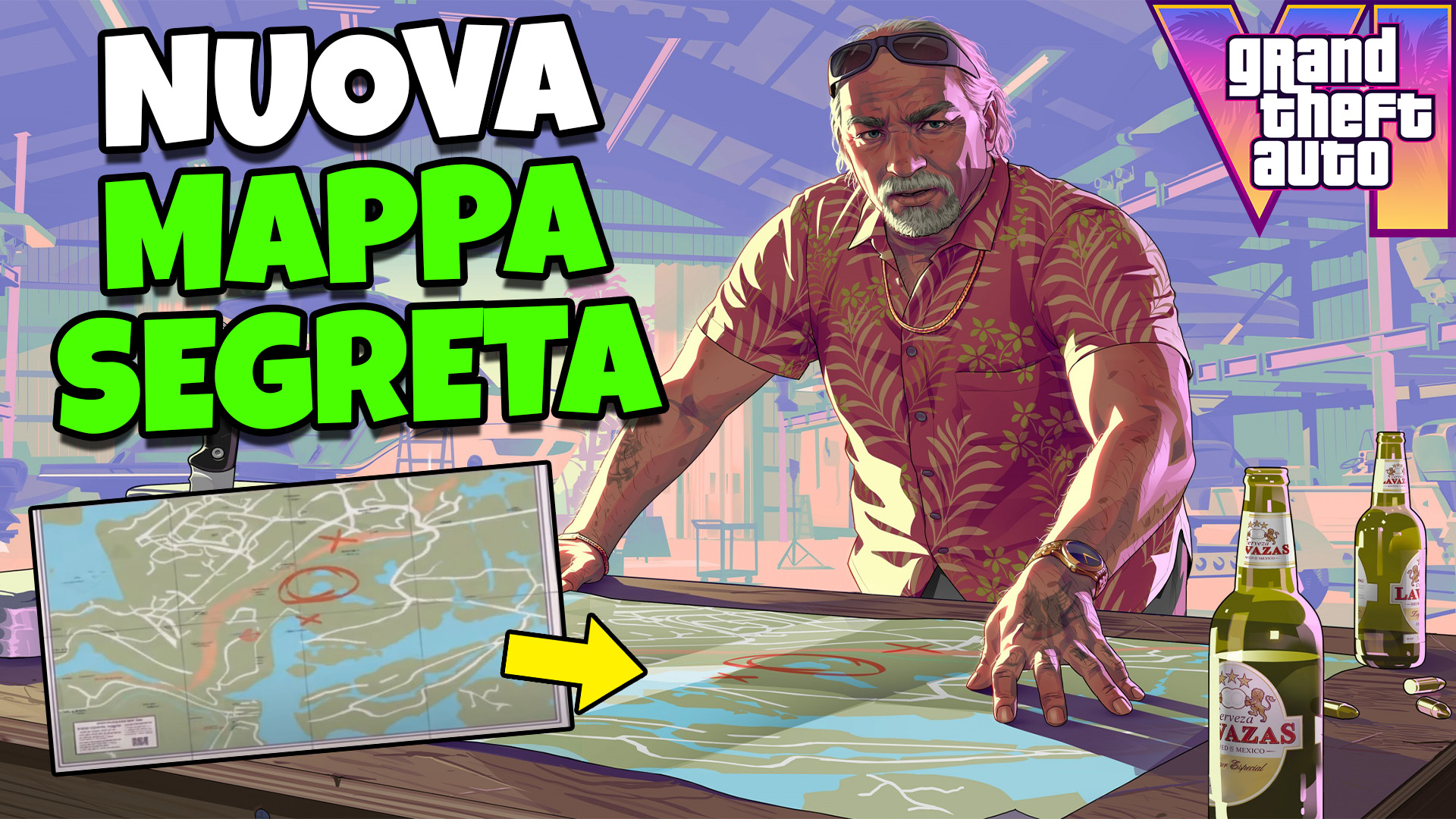 Nuova Mappa Segreta di GTA 6: Rivelata una Zona Misteriosa che Somiglia alle Bahamas?